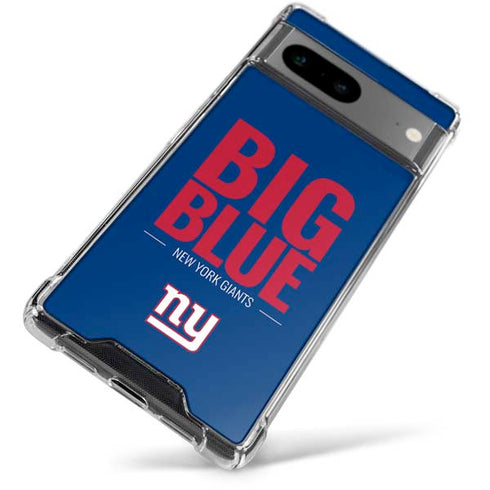 NFL New York Giants Team Motto Google Pixel 7a Clear Case